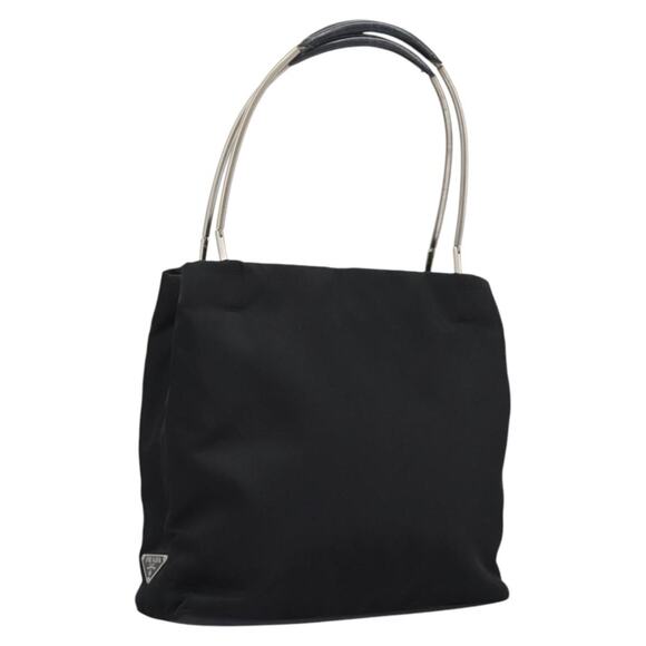 PRADA Tote Bag Nylon Black - Picture 1 of 16